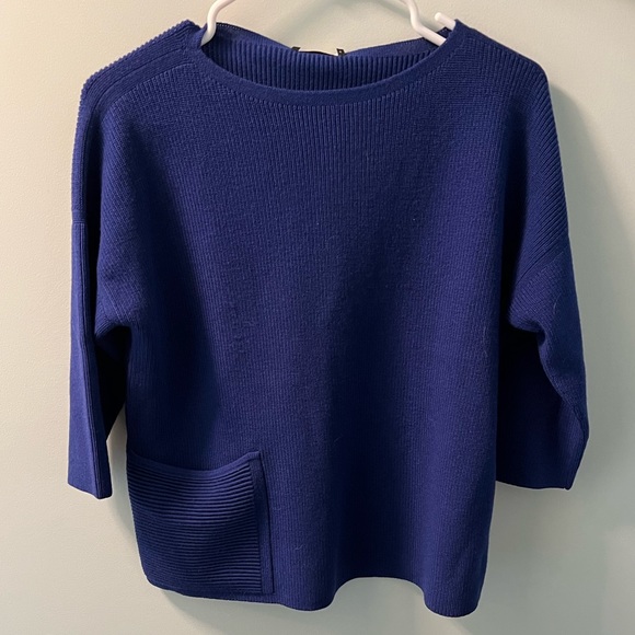 Lafayette 148 New York Sweaters - Cobalt Lafayette 148 wool sweater